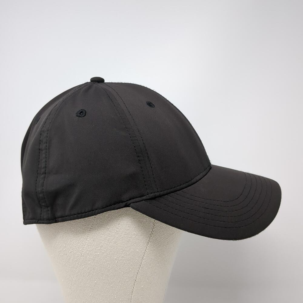 Puma Logo Fitted Baseball Hat Solid Black One Siz… - image 5